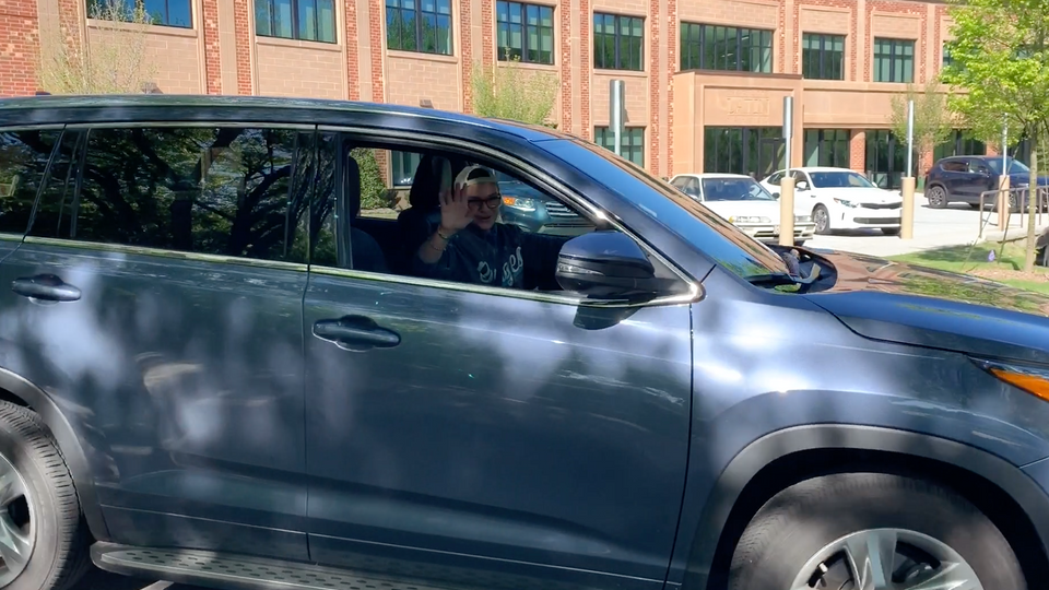 Senior Donut Drive-Thru Video